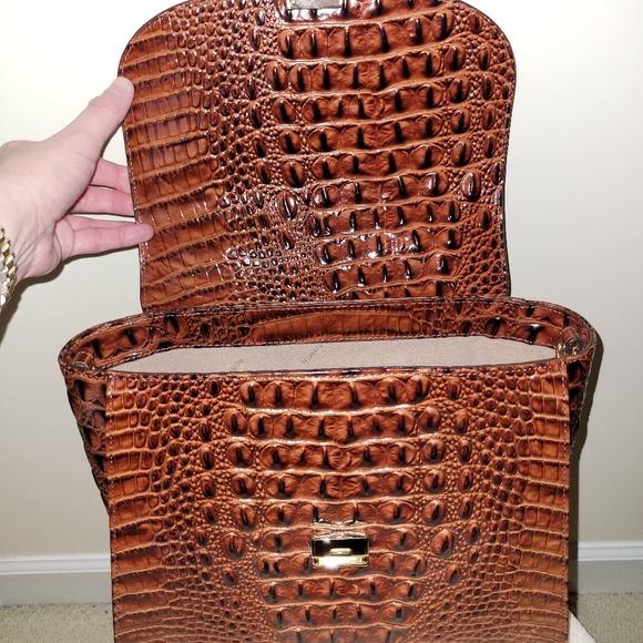 Brahmin Pecan Ingrid Satchel - Picture 5 of 11